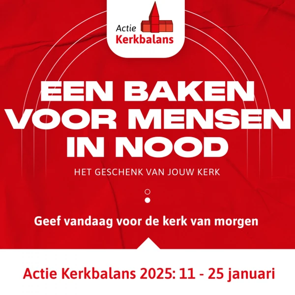 Actie Kerkbalans is van start!